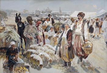 Bazaar near the Ecaterinodar Fortress