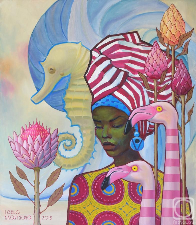 Kravtsova Leila. Protea - the african rose