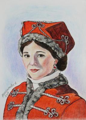 Lady in Red. Maksimova Anna