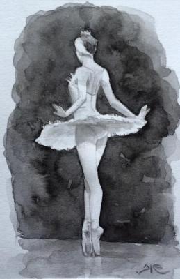 Odette (Dance Watercoplour). Kuzminskaya Margarita