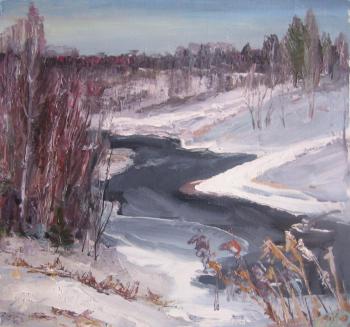 By the river (   ). Dubrovskaya Tatiana