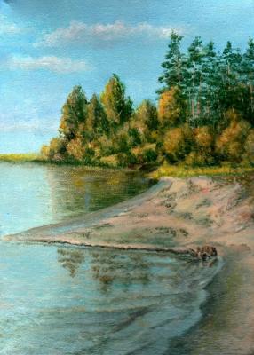 On Talmenka River. August. Abaimov Vladimir