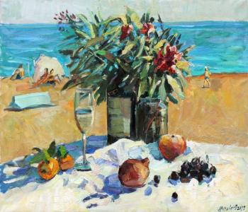 Holidays on the sea (Wine Plein Air). Zhukova Juliya