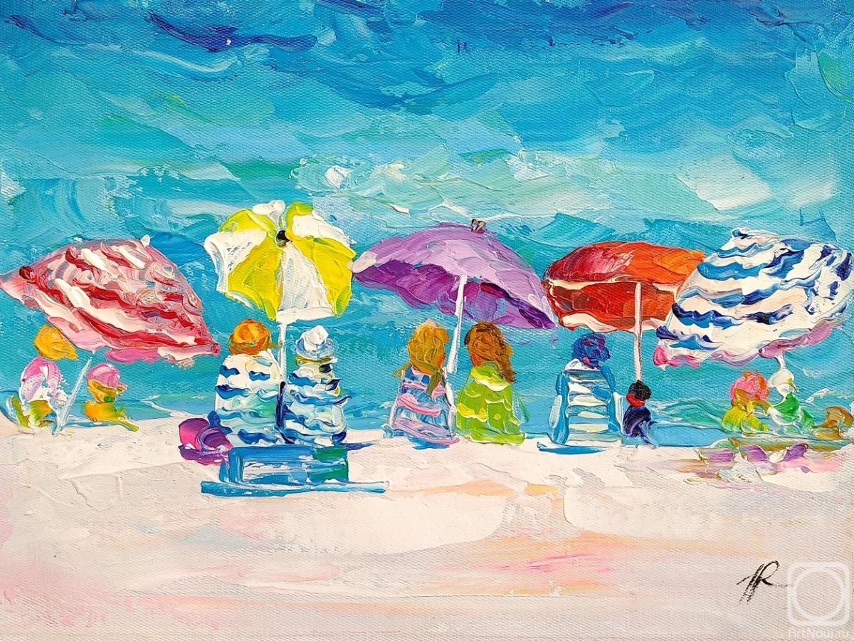 Rodries Jose. Summer stories. Multi-colored umbrellas N2