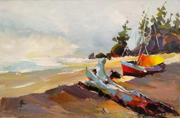 Boat on the shore N2. Rodries Jose
