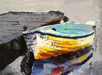 Boat at the pier. Rodries Jose