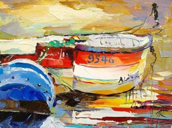 Boats on the water N5. Rodries Jose