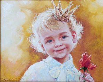 A little princee (Children S Smile). Simonova Olga