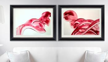 Diptych "The Kiss"