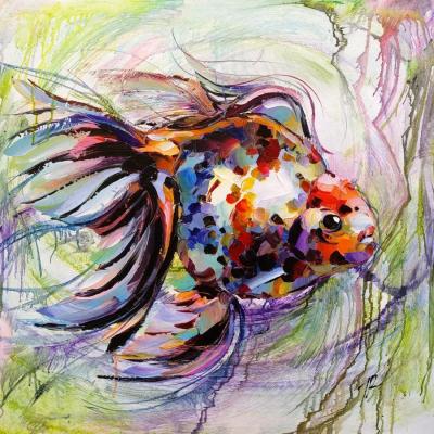 Goldfish for the fulfillment of desires. N3. Rodries Jose