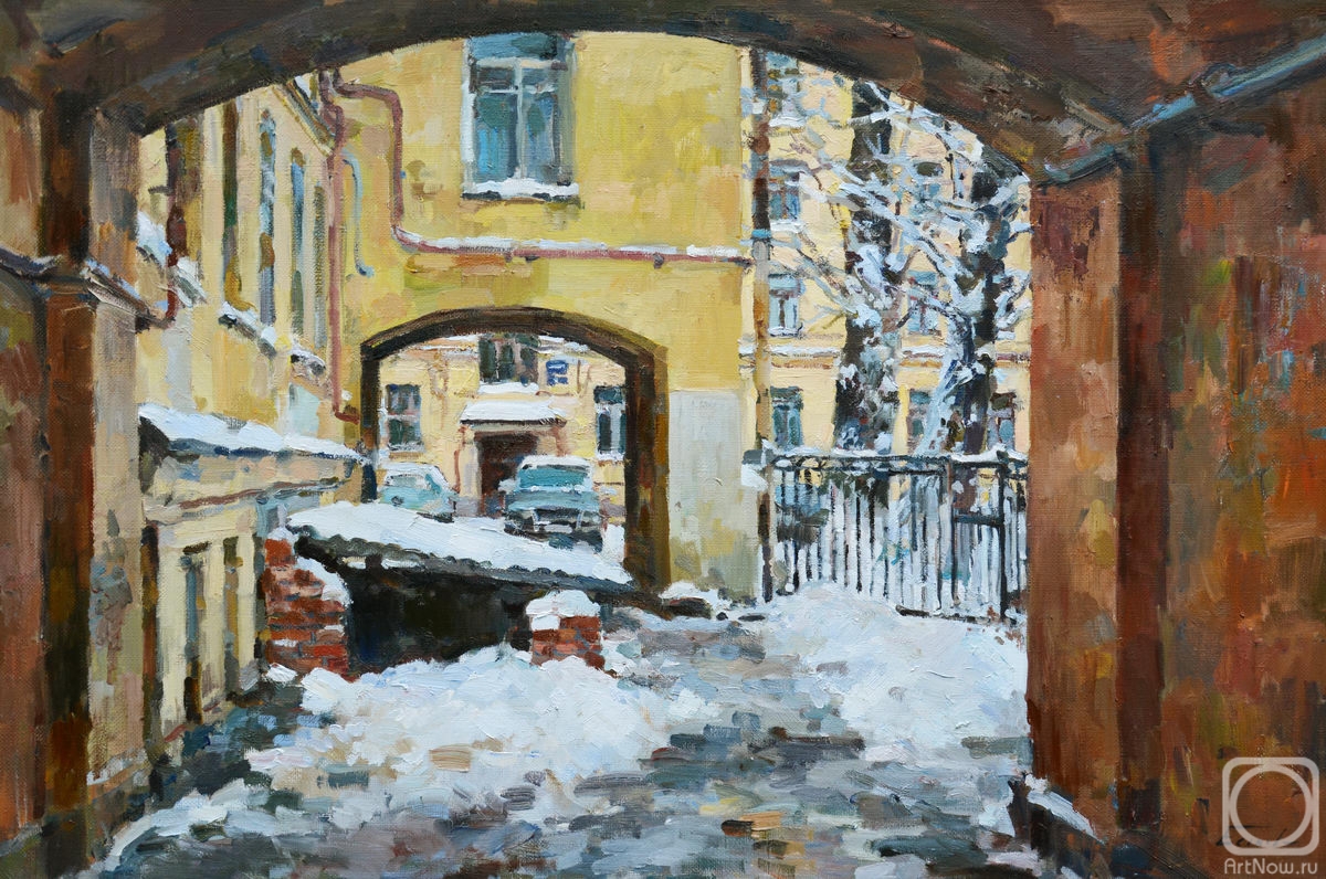 Eskov Pavel. Yard on Zverinskaya street