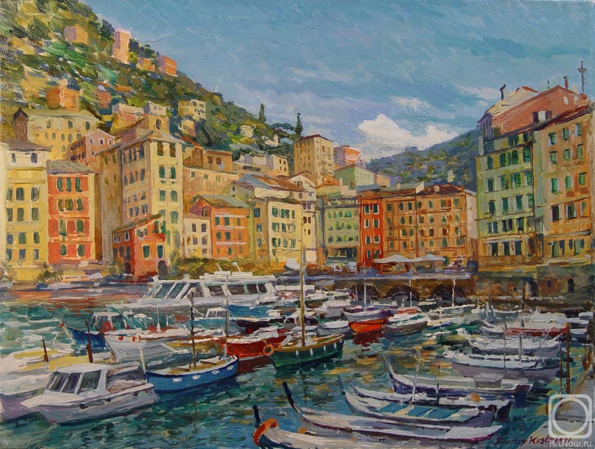 Kostylev Dmitry. Evening in Camoglia