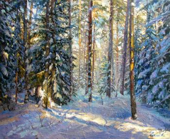 Rodionov Igor Ivanovich. Winter Forest