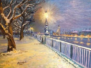 Waterfront. London (Streetlight). Voloshina Ekaterina