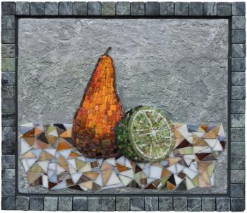 Pear and green lemon. Maslennikov Sergey