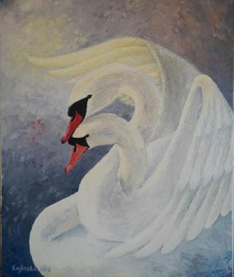 Swans. Harlova Tatyana
