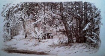 Winter Sketch. Kostin Vladimir