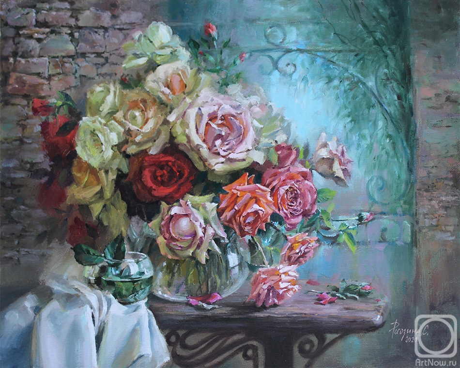 Rogozina Svetlana. Roses are fragrant in silence