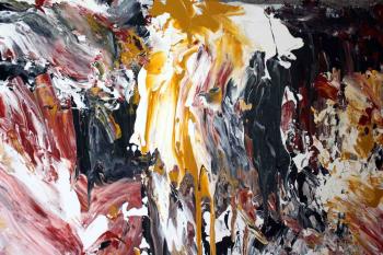 Abstract Painting OF-XJ4 Fragment 4