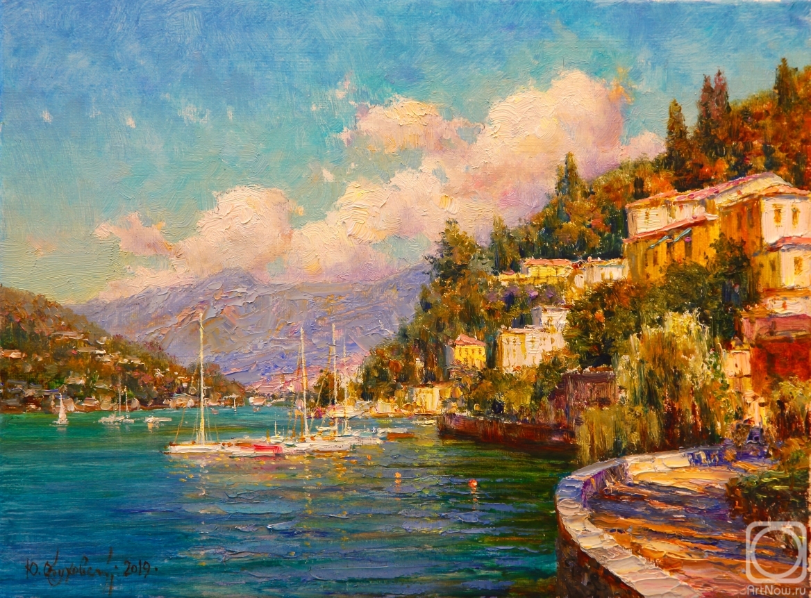 Obukhovskiy Yuriy. Lake Garda