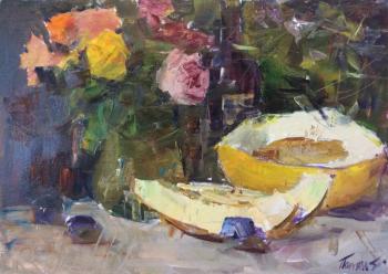 Southern still life with melon