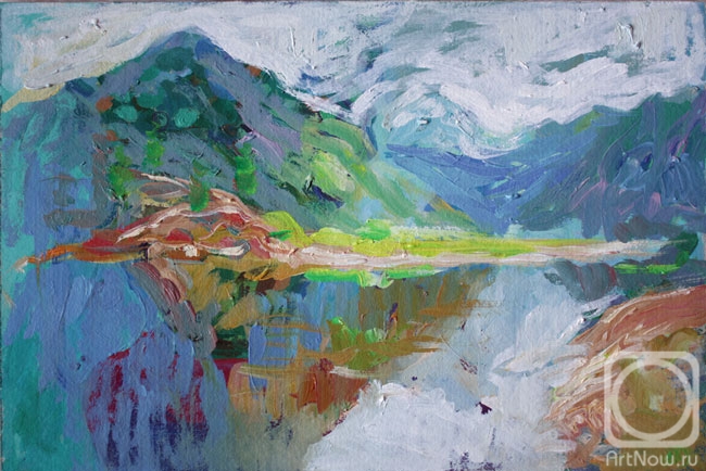 Kovaliova Elena. Mountain Lake