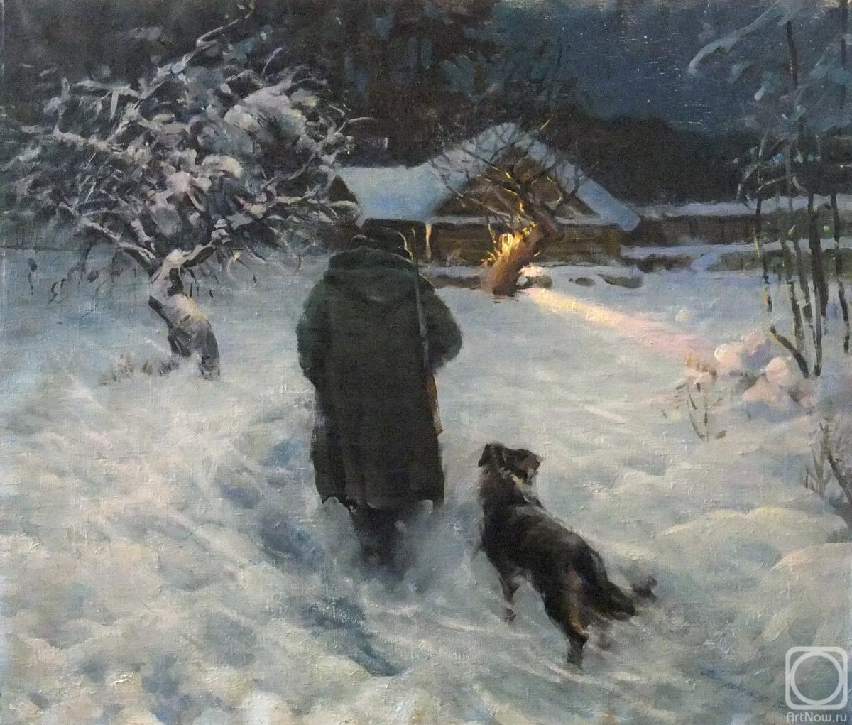 Toporkov Yuriy. Hunter. Winter