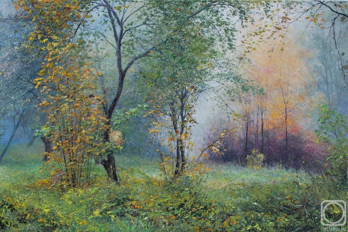 Vokhmin Ivan. In the autumn garden