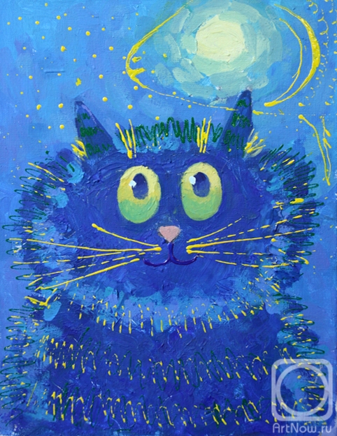 Busina Tatyana. Moon cat
