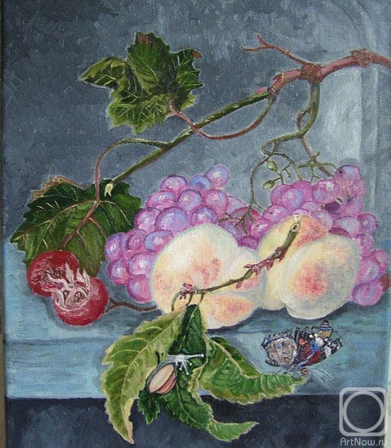Knjazeva Svetlana. Still life with fruit