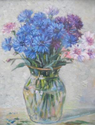 Bouquet of cornflowers. Egorova Oksana
