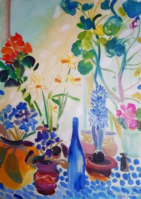 Morning. Hyacinth inspiration. Petrovskaya-Petovraji Olga