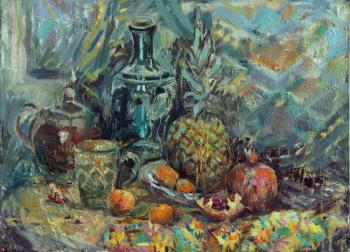 Still life with pineapple. Islamgareeva Leisan