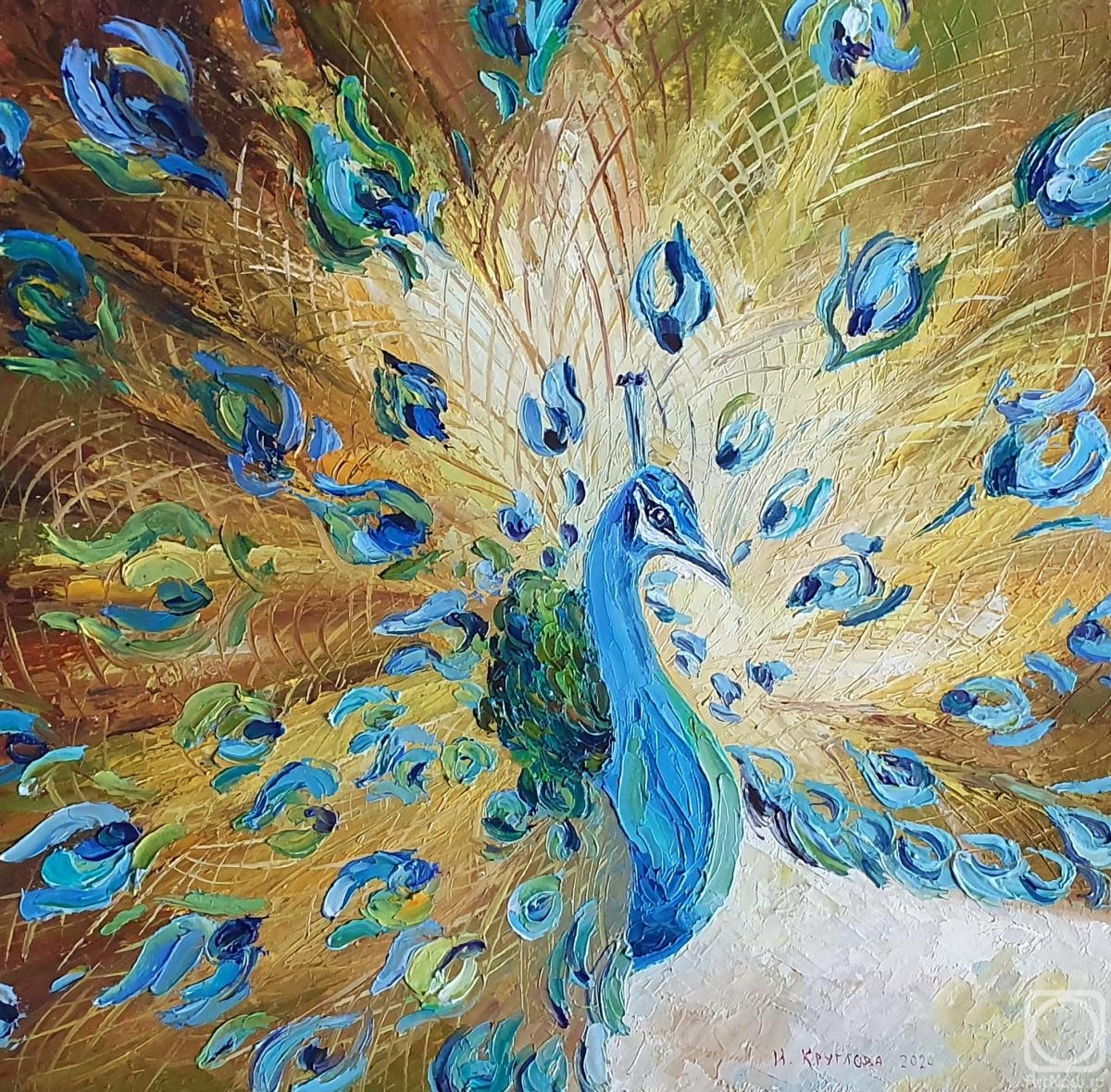 Kruglova Irina. Peacock