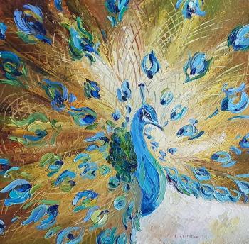 Peacock (Peacock Painting). Kruglova Irina