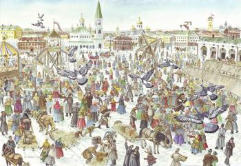Shrovetide in the end of XIX c. Fomin Nikolay