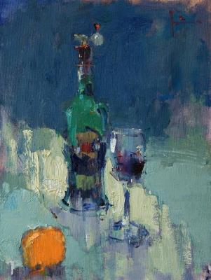 Glass of French Wine. Korolenkov Viacheslav