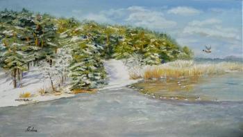 Long-awaited snow fell