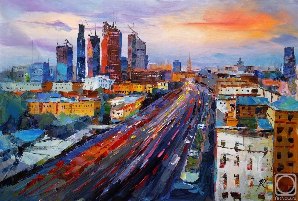 Rodries Jose. Moscow-City. Megapolis in motion
