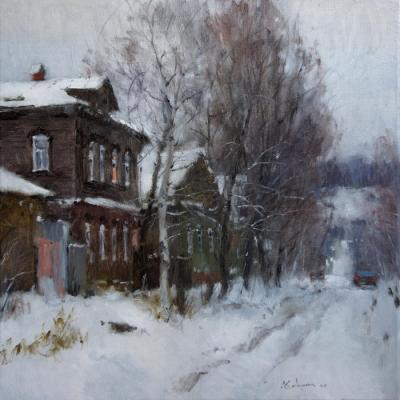 Snow street. Savchenko Aleksey