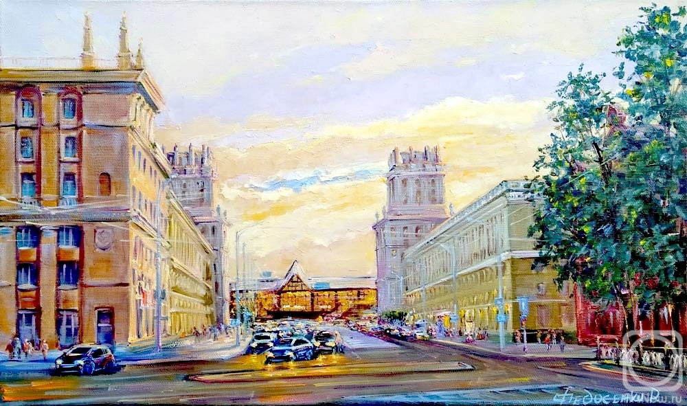 Fedosenko Roman. Minsk, the gates of the city
