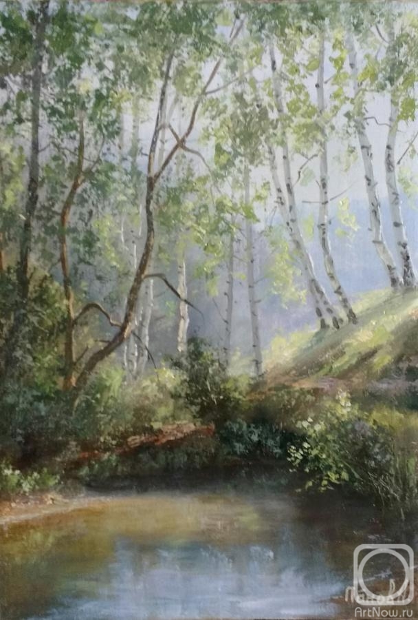 Panov Aleksandr. At the edge of the forest