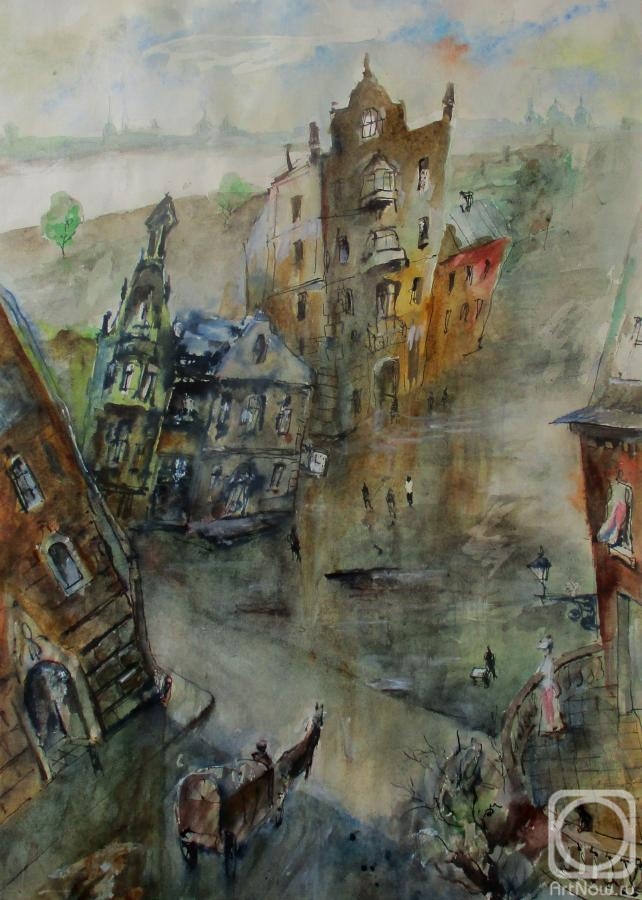 Pitaev Valery. The city of N after rain