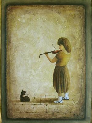 Little violinist. Sykiasian Grant