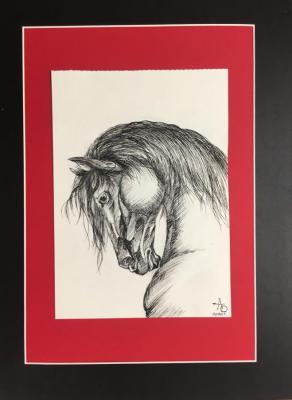 Horse (portrait 1) (). Orlov Andrey