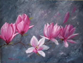 Magnolias. Sotnikova Diana