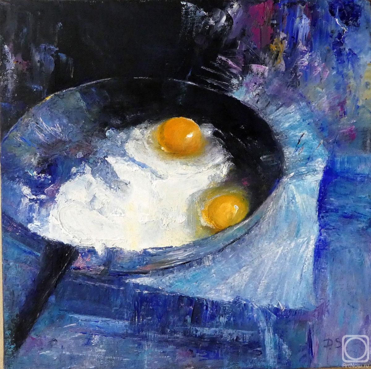 Sotnikova Diana. Fried eggs
