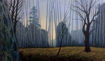 The Birch Grove. Monakhov Ruben