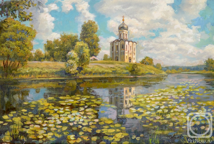 Panov Eduard. The temple on the Nerl