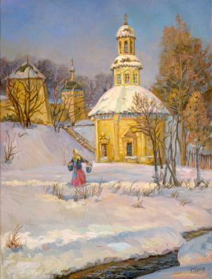 Winter chapel. Panov Eduard